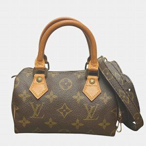 Louis Vuitton Monogram Mini Speedy M41534 Bag, Handbag, Shoulder Women's